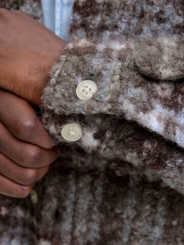 JACK & JONES Средняя посадка Рубашка 'DENVER' в Коричневый