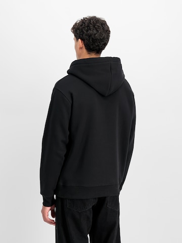 ALPHA INDUSTRIES Bluzka sportowa 'Dtm' w kolorze czarny