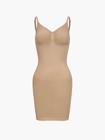 cfab (formerly creamy fabrics) Dress 'Shaping Cami Dress' in Beige: front
