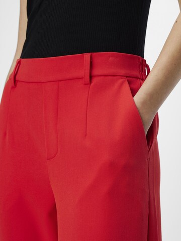 OBJECT Wide leg Broek 'Lisa' in Rood