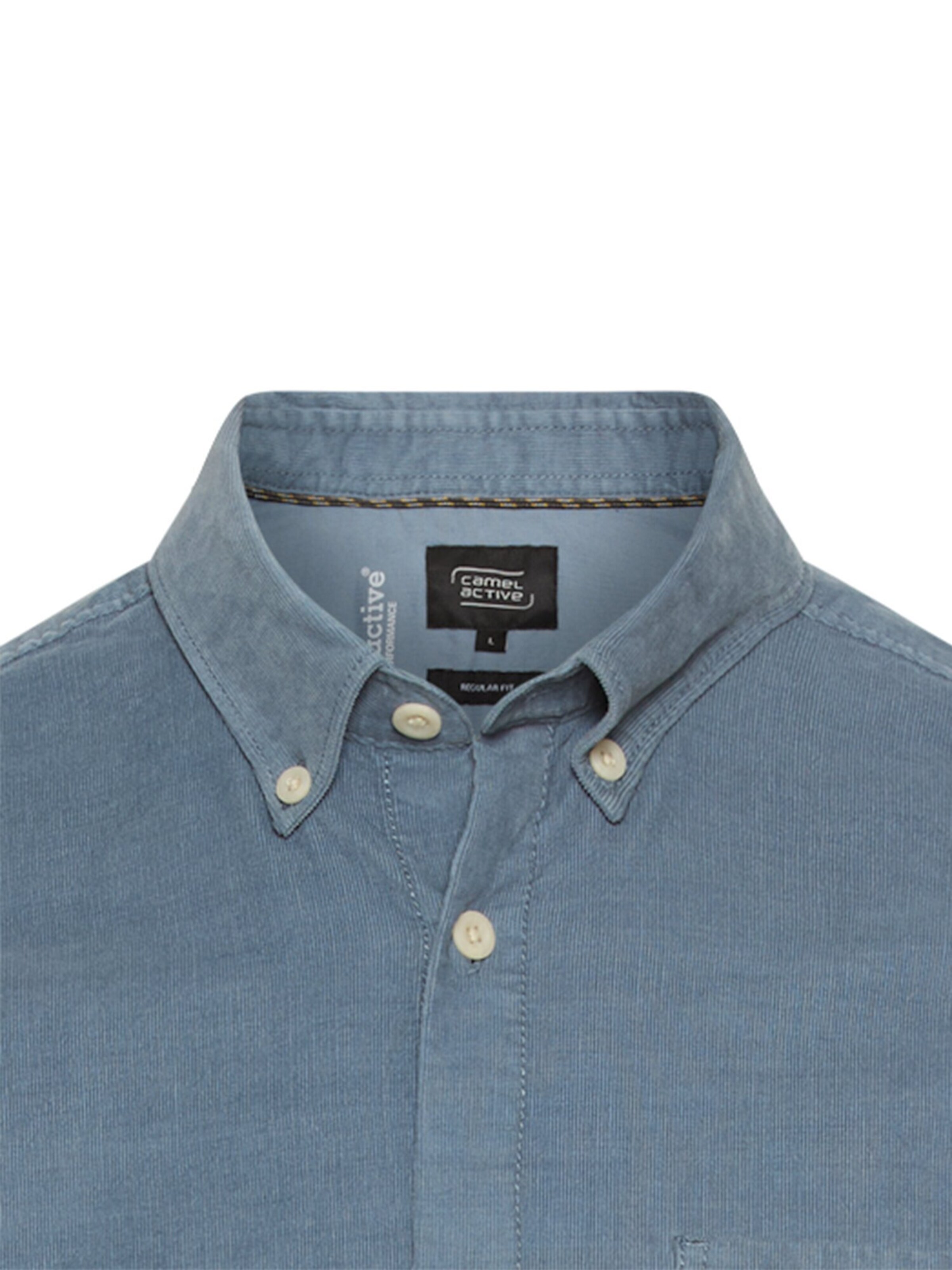 CAMEL ACTIVE Regular Fit Hemd in Blau