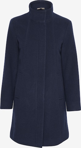 Part Two Tussenmantel in Blauw: voorkant
