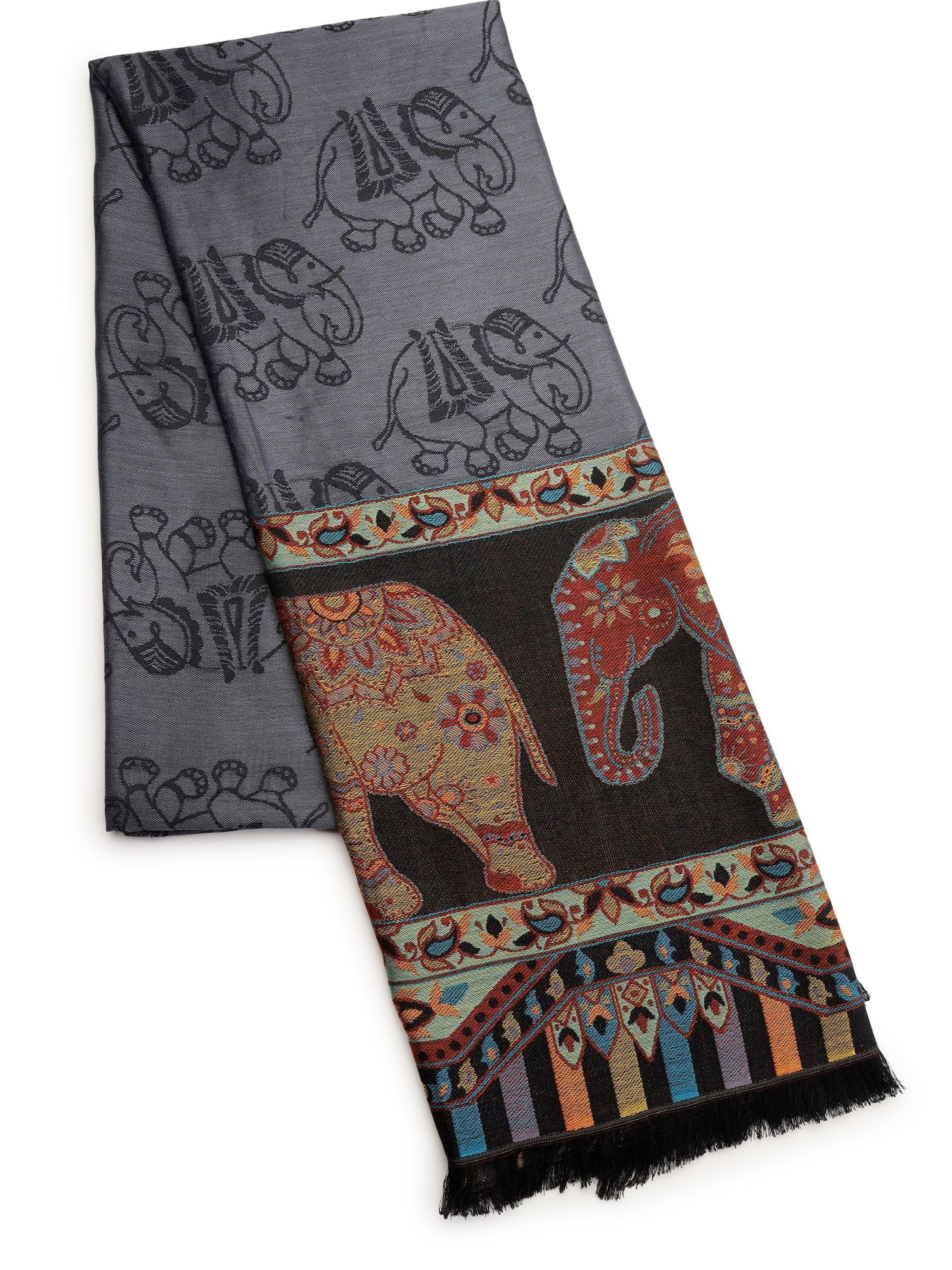 AVANT-GARDE PARIS Sjaal 'Yeliora' in Gemengde kleuren: voorkant