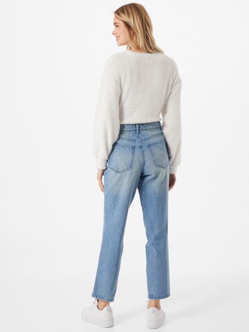 VILA Tapered Jeans 'Stray Elisa' in Blauw