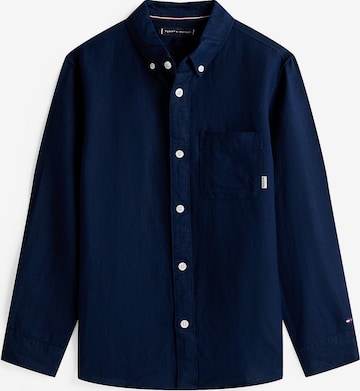 Chemise TOMMY HILFIGER en bleu : devant