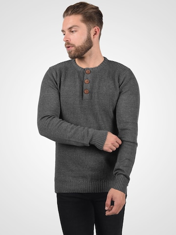 !Solid Pullover 'Terrance' in Grau