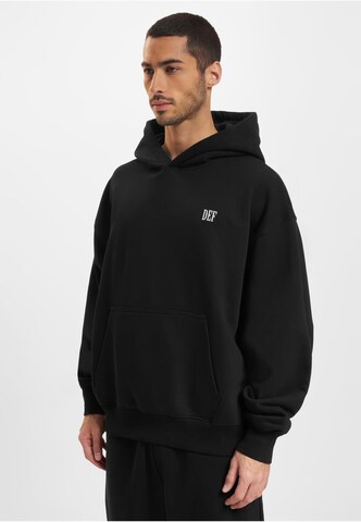 DEF Sweatshirt in Schwarz: Vorderseite