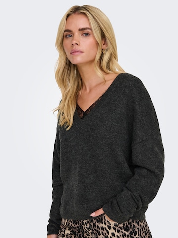ONLY Sweater 'ONLManifesta' in Grey