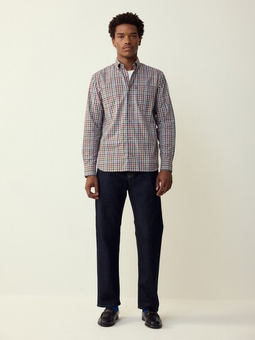 Next Regular Fit Hemd in Grau