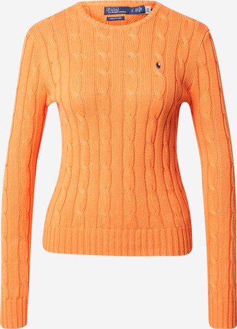 Pull-over 'Juliana' Polo Ralph Lauren en orange : devant