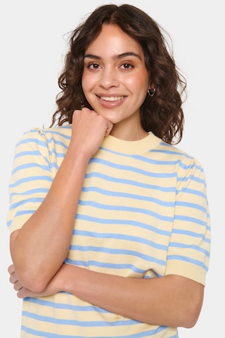 Pull-over SAINT TROPEZ en jaune