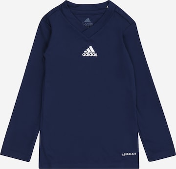 ADIDAS PERFORMANCE Functioneel shirt 'Team Base' in Blauw: voorkant