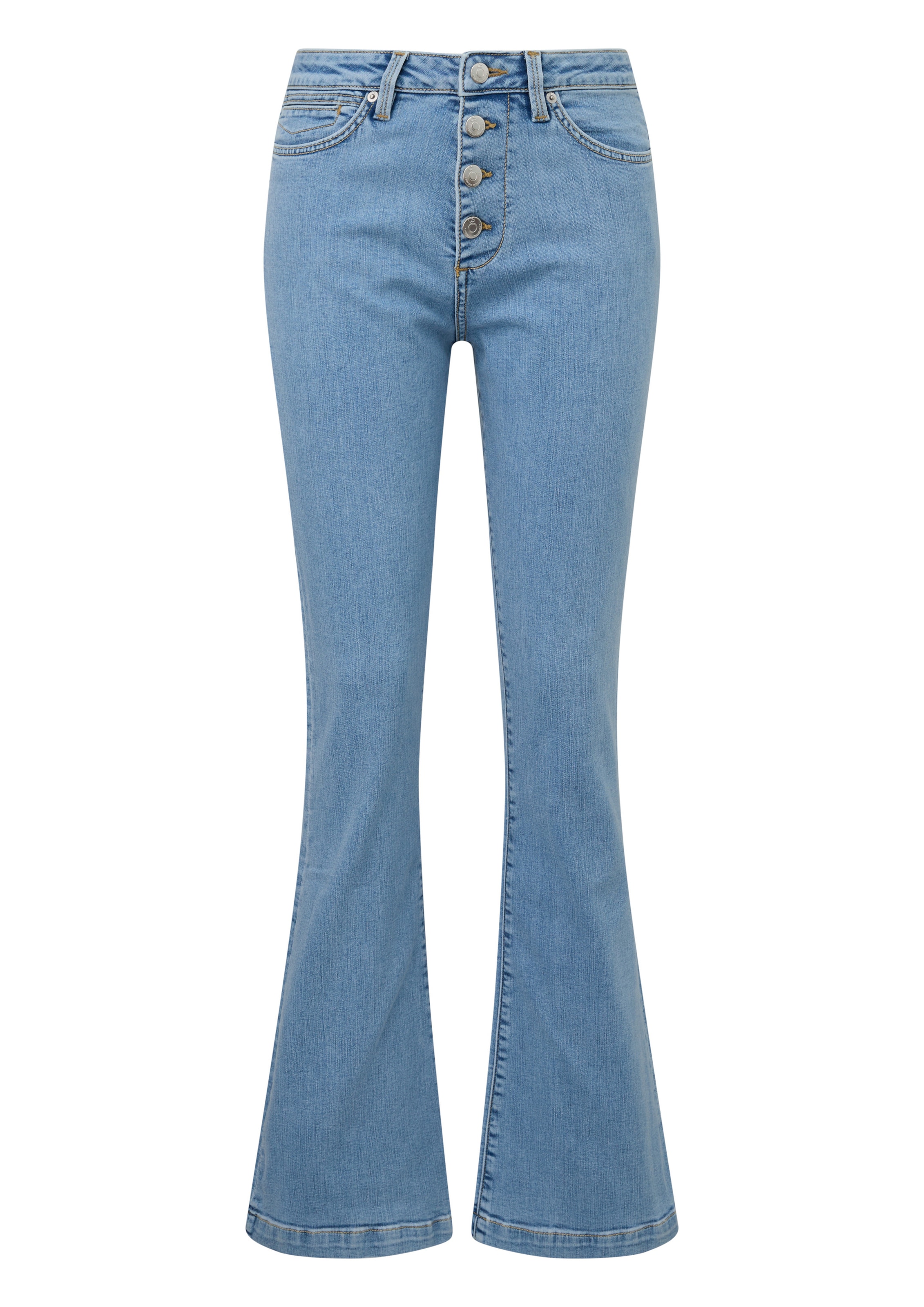 QS Jeans ' REENA ' in Blue: front