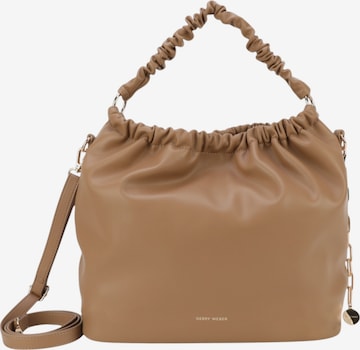 GERRY WEBER - Malas de tiracolo 'Twitch' em castanho: frente