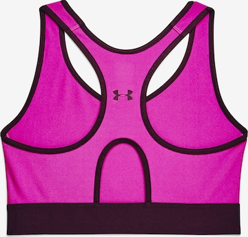 UNDER ARMOUR Bustier Sport bh in Roze