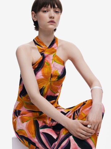 Top di Desigual in arancione
