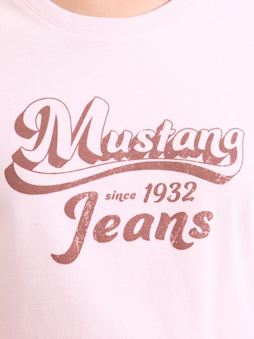 MUSTANG Tričko 'Alma' - Ružová