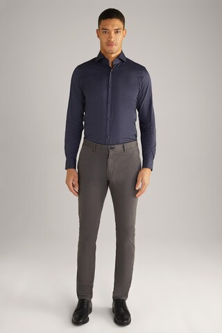 JOOP! Slim fit Overhemd ' Ernest ' in Blauw