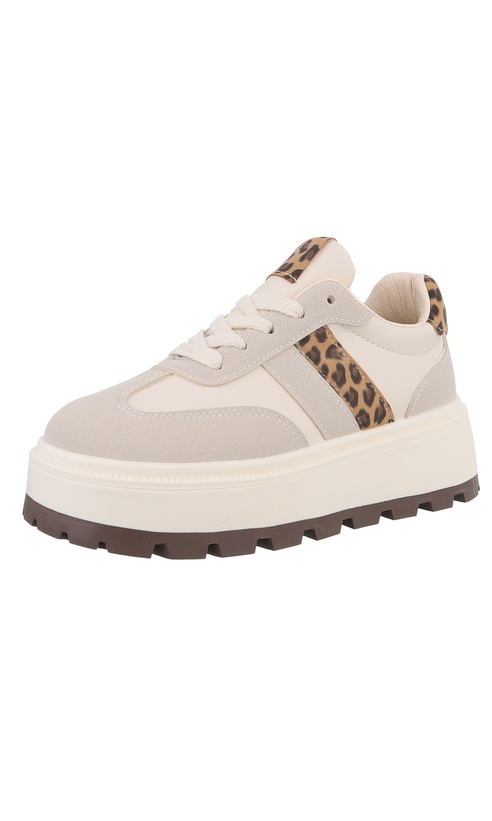 Ital-Design Sneakers in Ivory / Kitt / Brown, Item view