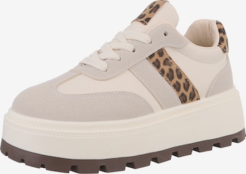Ital-Design Sneakers in Beige: front