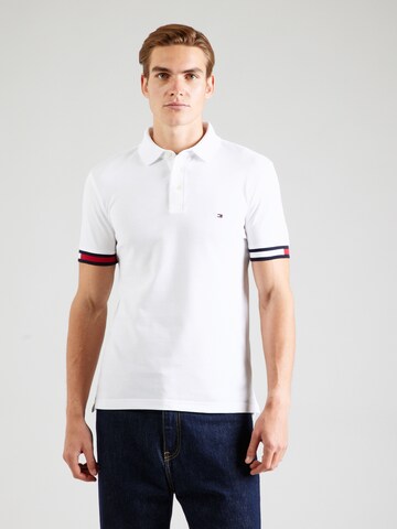 T-Shirt TOMMY HILFIGER en blanc : devant