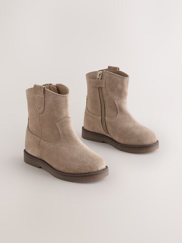 Next Stiefel in Beige