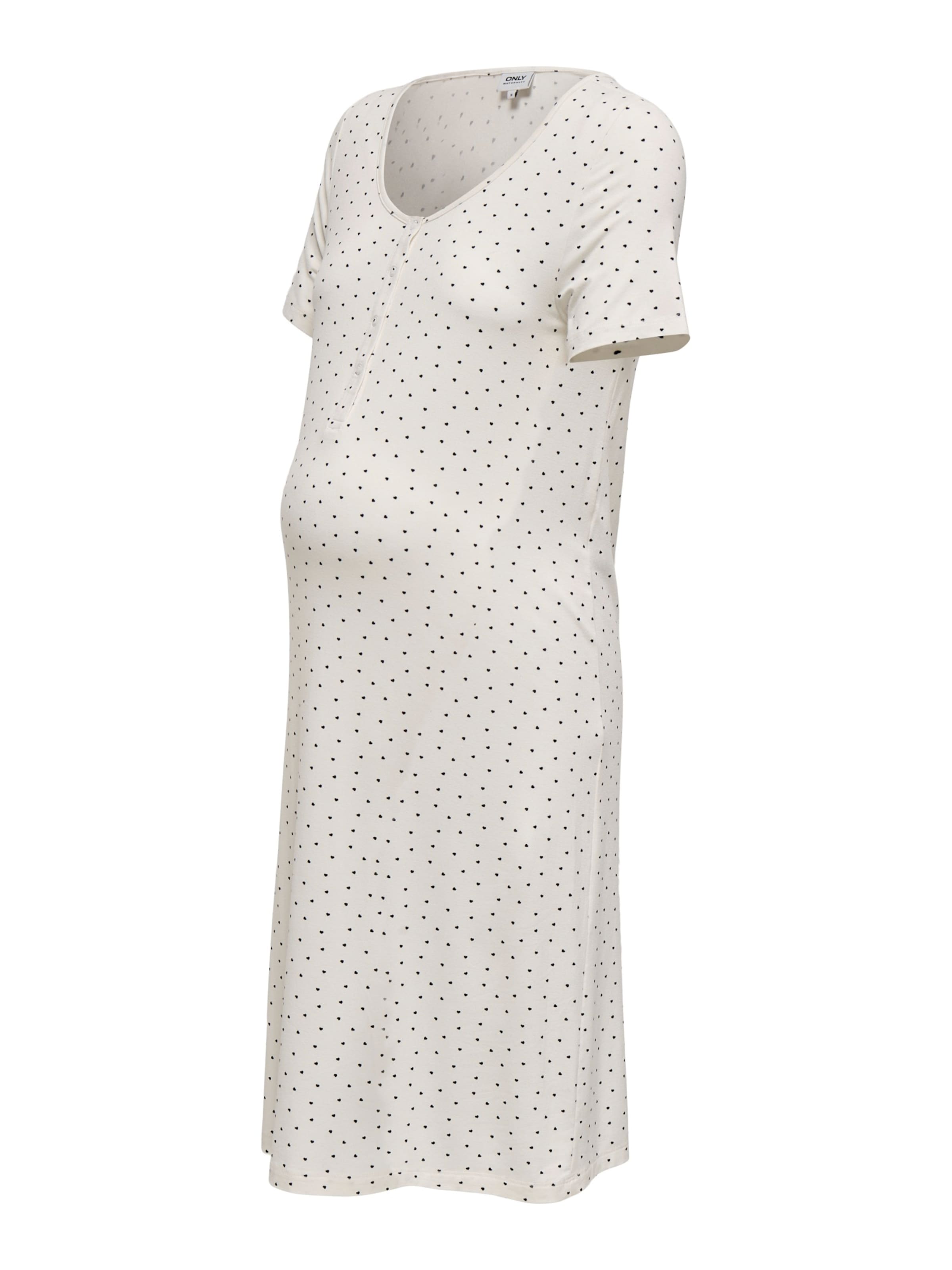 Only Maternity - Vestido 'OLMNINA' en blanco: frente