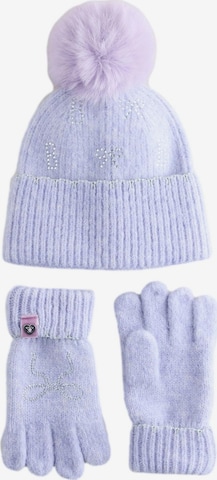 purpurinė Baker by Ted Baker Megzta kepurė: priekis