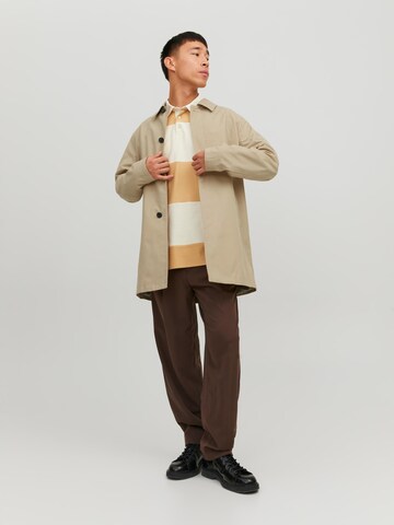 JACK & JONES Overgangsfrakke 'Mac' i beige