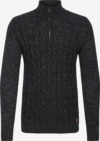 !Solid Sweater 'SDRichart' in Grey: front