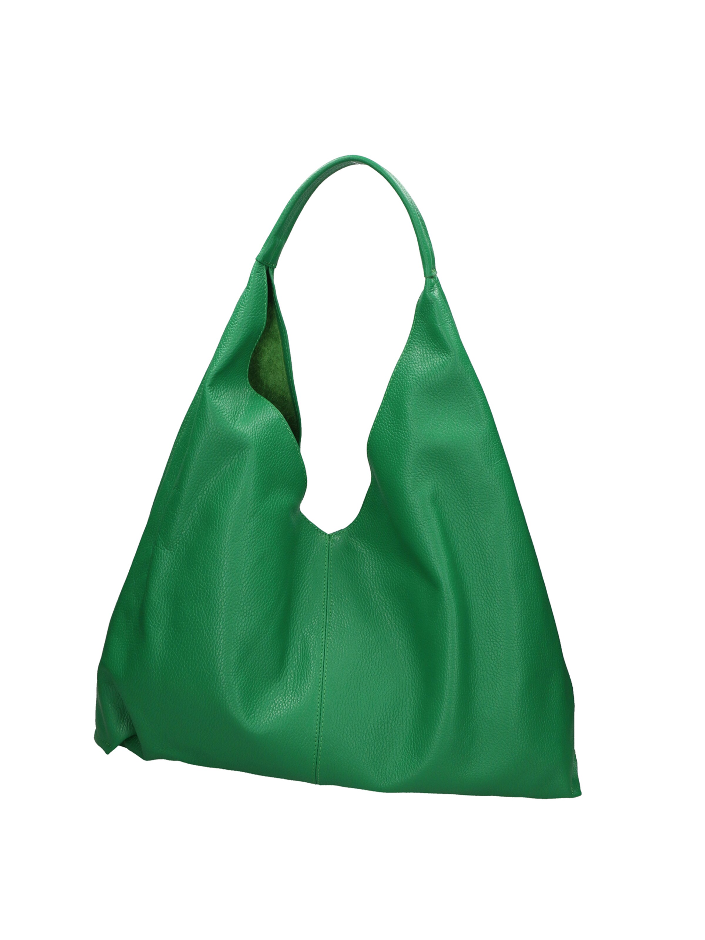 Borsa a spalla di Gave Lux in verde: frontale