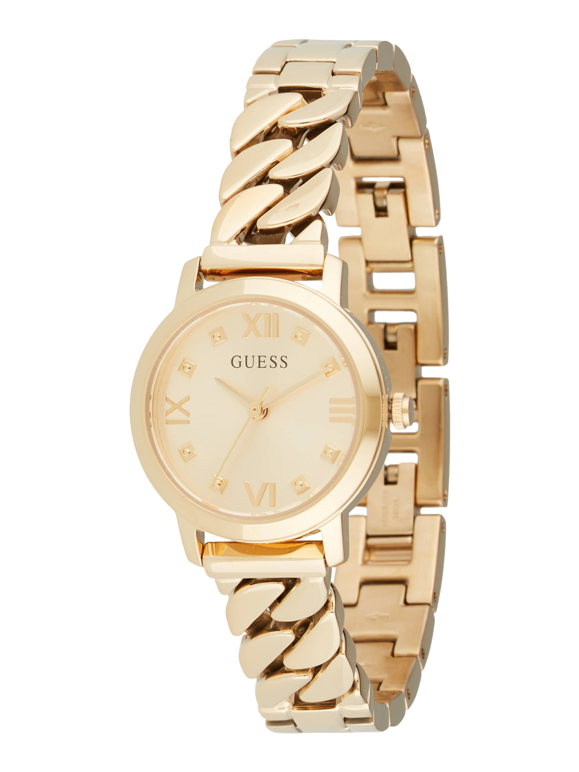 GUESS Analog Watch in Gold: front