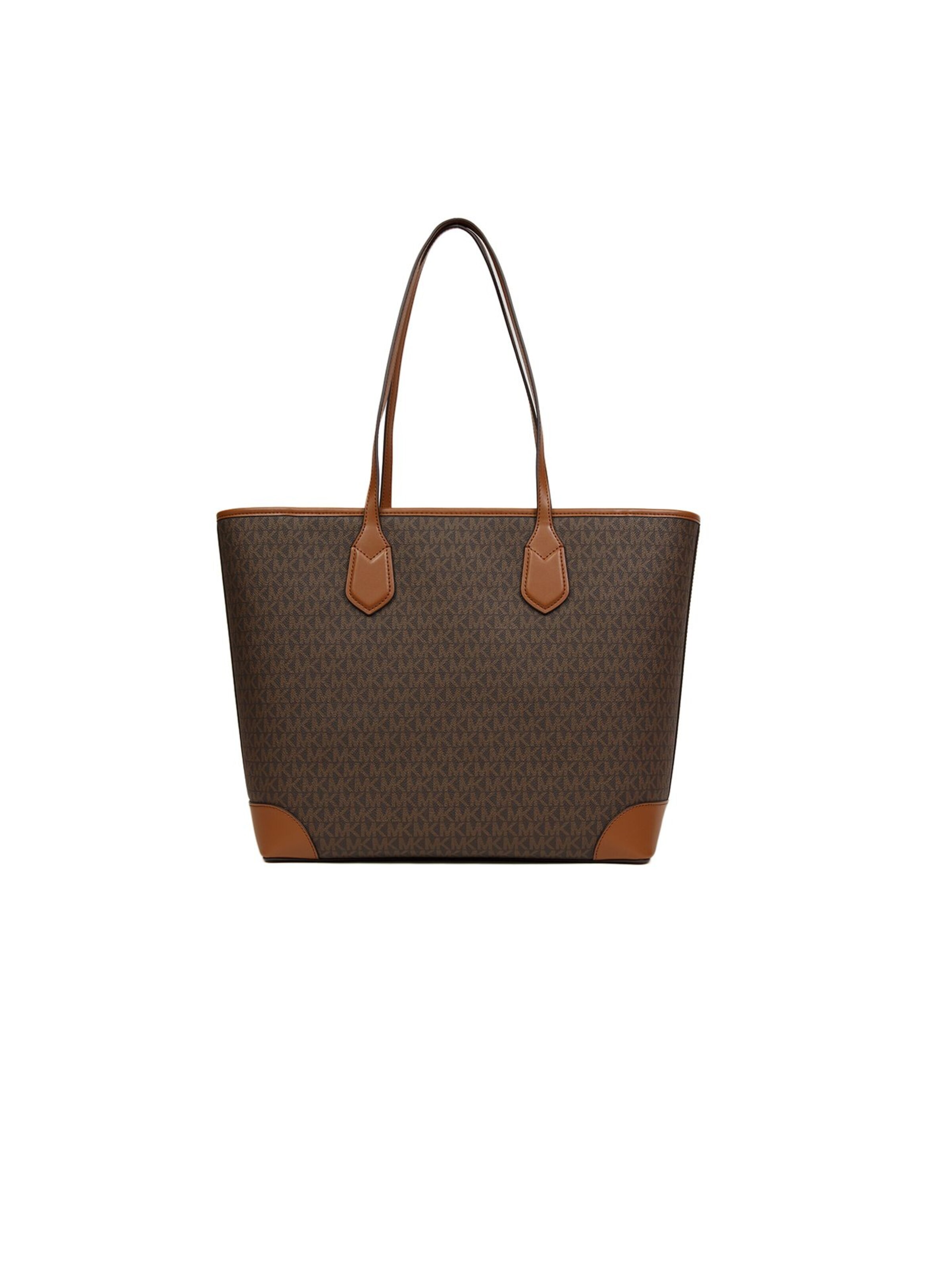 Michael Kors - Shopper 'Eva Large Top-Zip Tote' en marrón