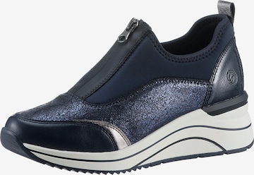 REMONTE Slip-Ons in Blue: front