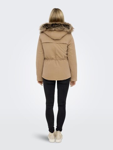 ONLY Winter Parka in Brown