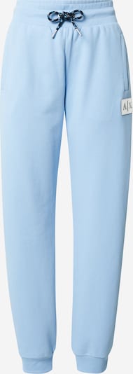 Pantaloni ARMANI EXCHANGE pe albastru deschis / argintiu, Vizualizare produs