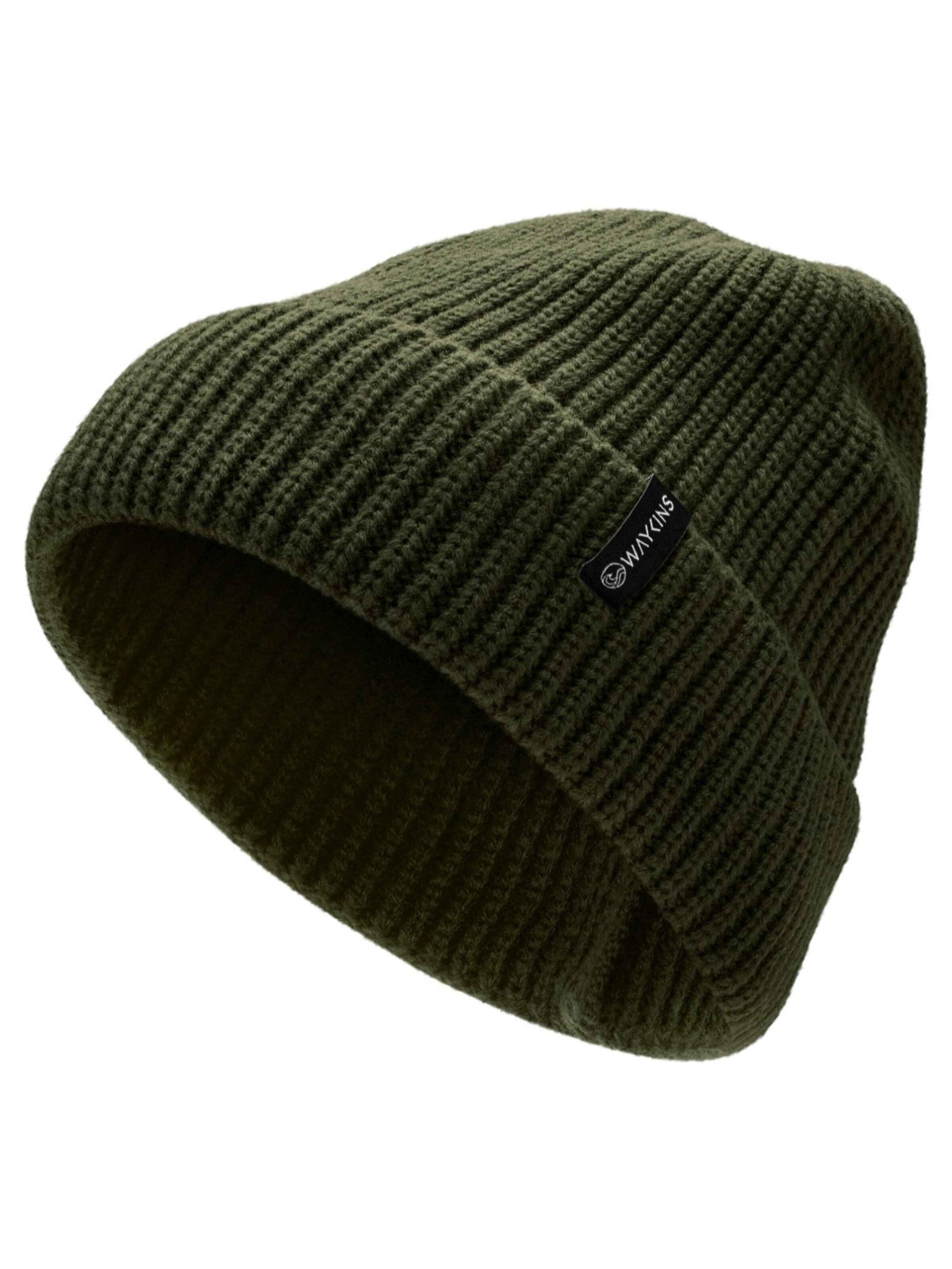 Waykins Beanie in Green: front
