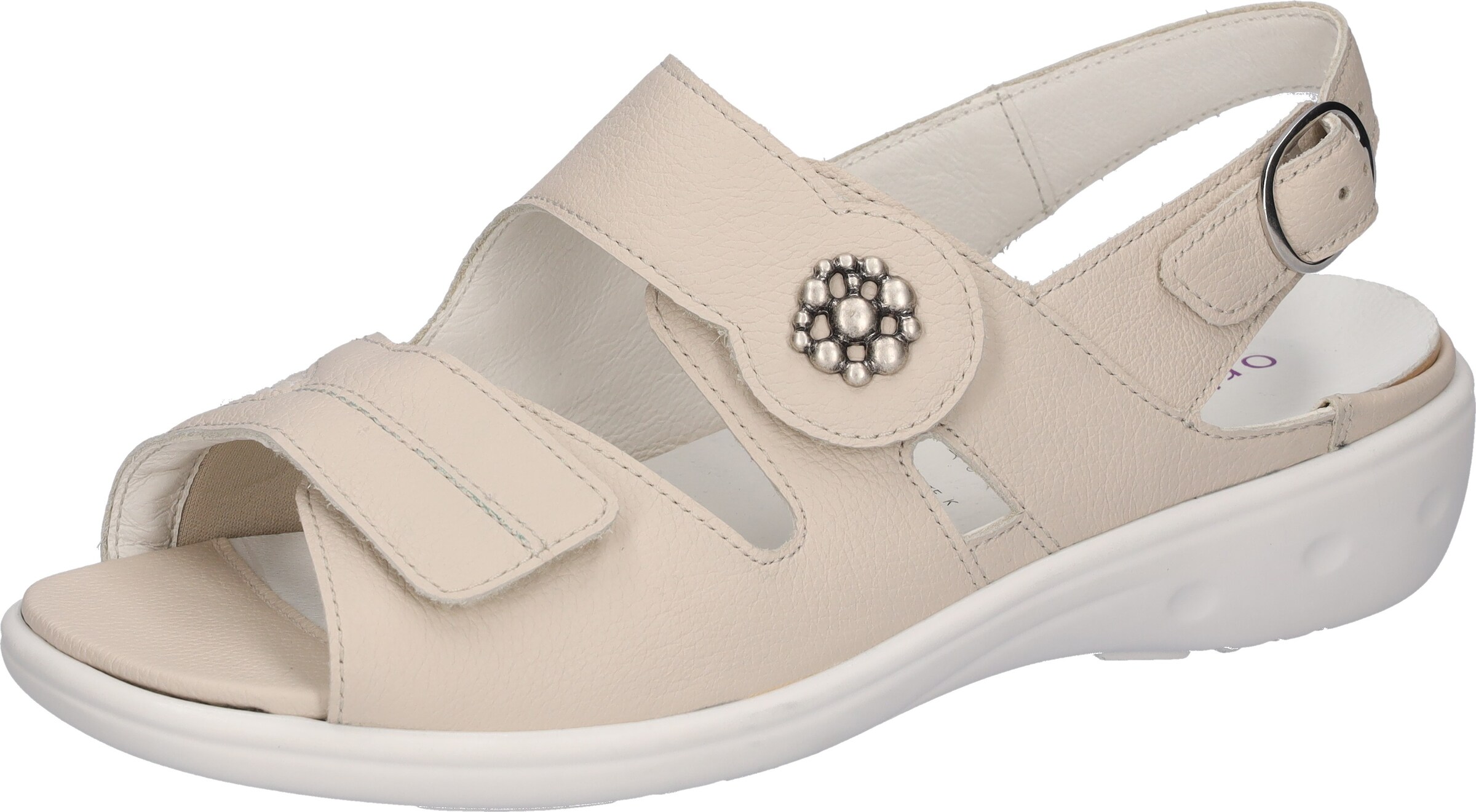 WALDLÄUFER Sandals in Beige: front