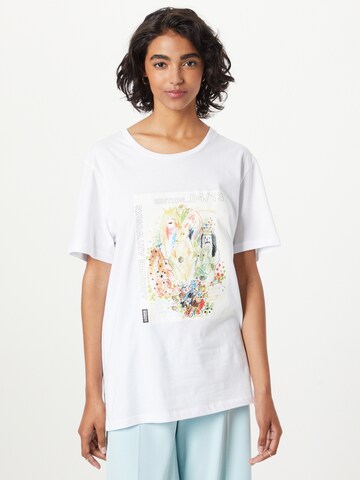 T-shirt LOOKS by Wolfgang Joop en blanc : devant