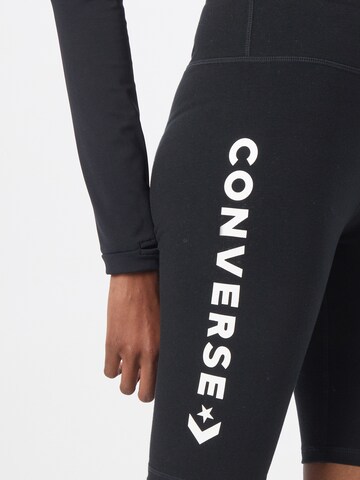 CONVERSE Skinny Leggingsit värissä musta