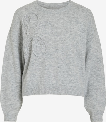 VILA - Jersey en gris: frente