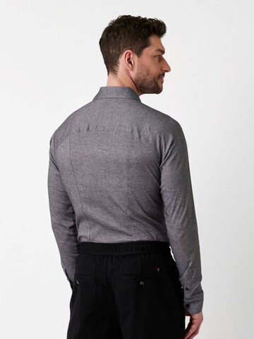 DESOTO Slim fit Button Up Shirt in Grey