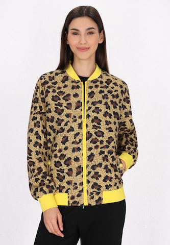 myMo ATHLSR - Chaqueta de entretiempo en amarillo: frente