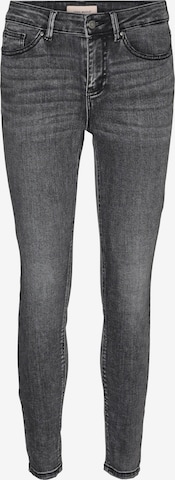 VERO MODA Skinny Farmer 'FLASH' - szürke: elől