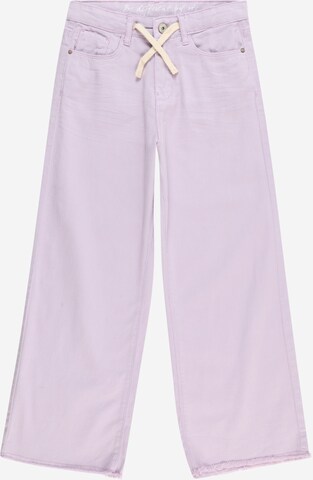 STACCATO Wide leg Jeans in Purple: front