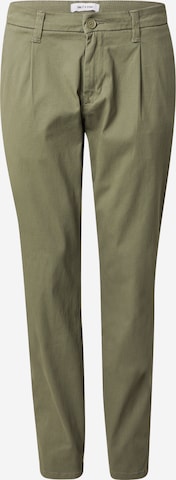 Slimfit Pantaloni con pieghe 'ONSCAM' di Only & Sons in verde: frontale