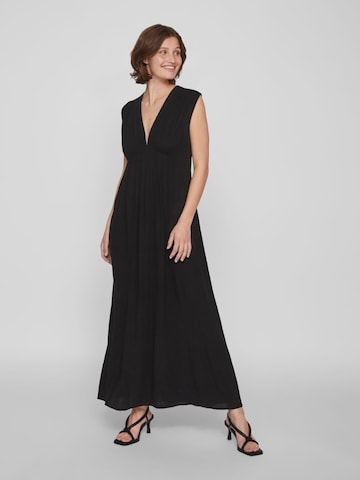 VILA فستان بلون أسود: الأمام