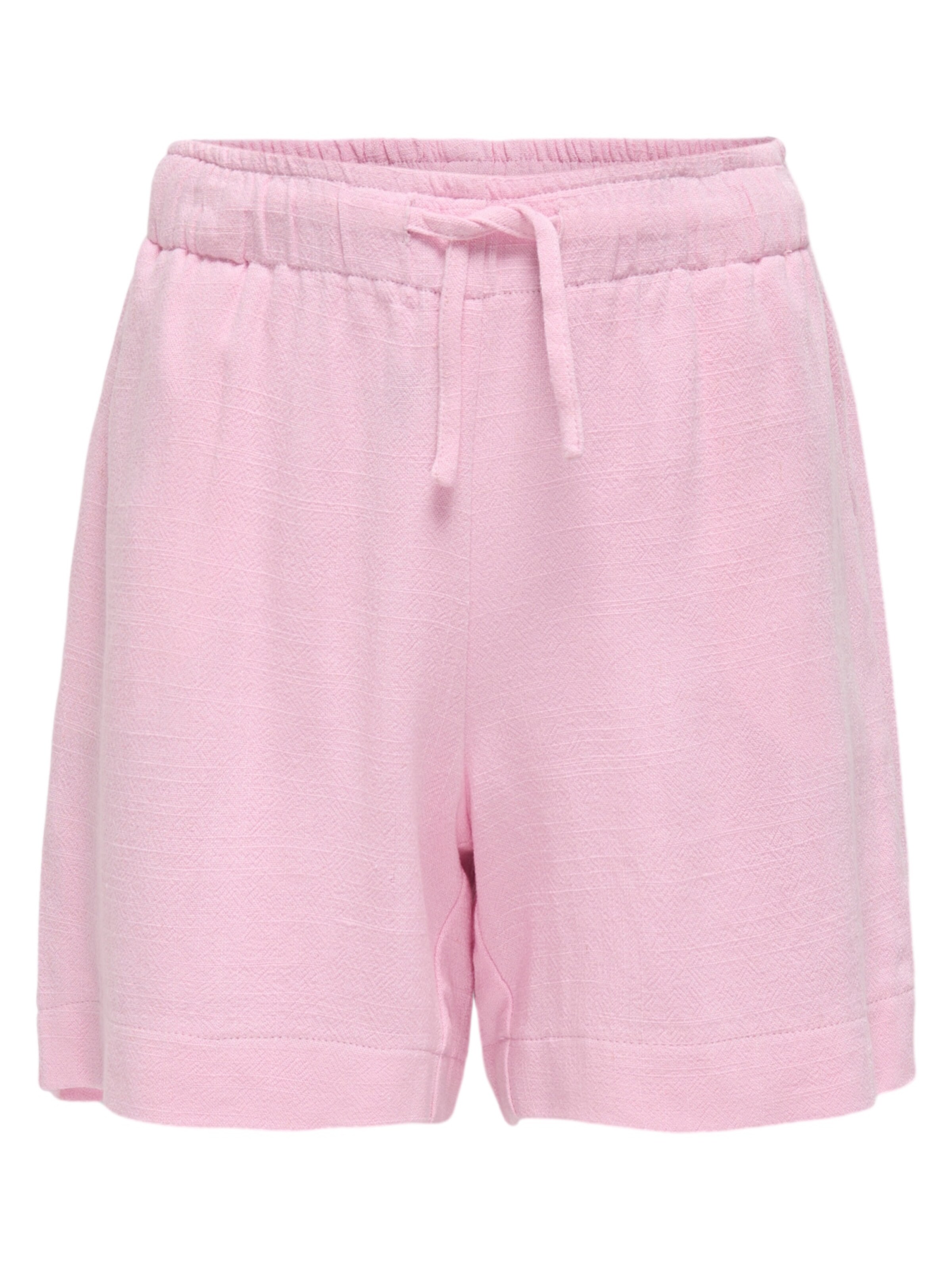 ONLY GIRLS Regular Broek 'Siesta Pullup' in Roze: voorkant