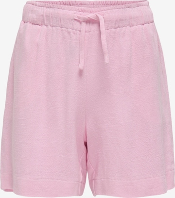 ONLY GIRLS Broek 'Siesta Pullup' in Roze: voorkant