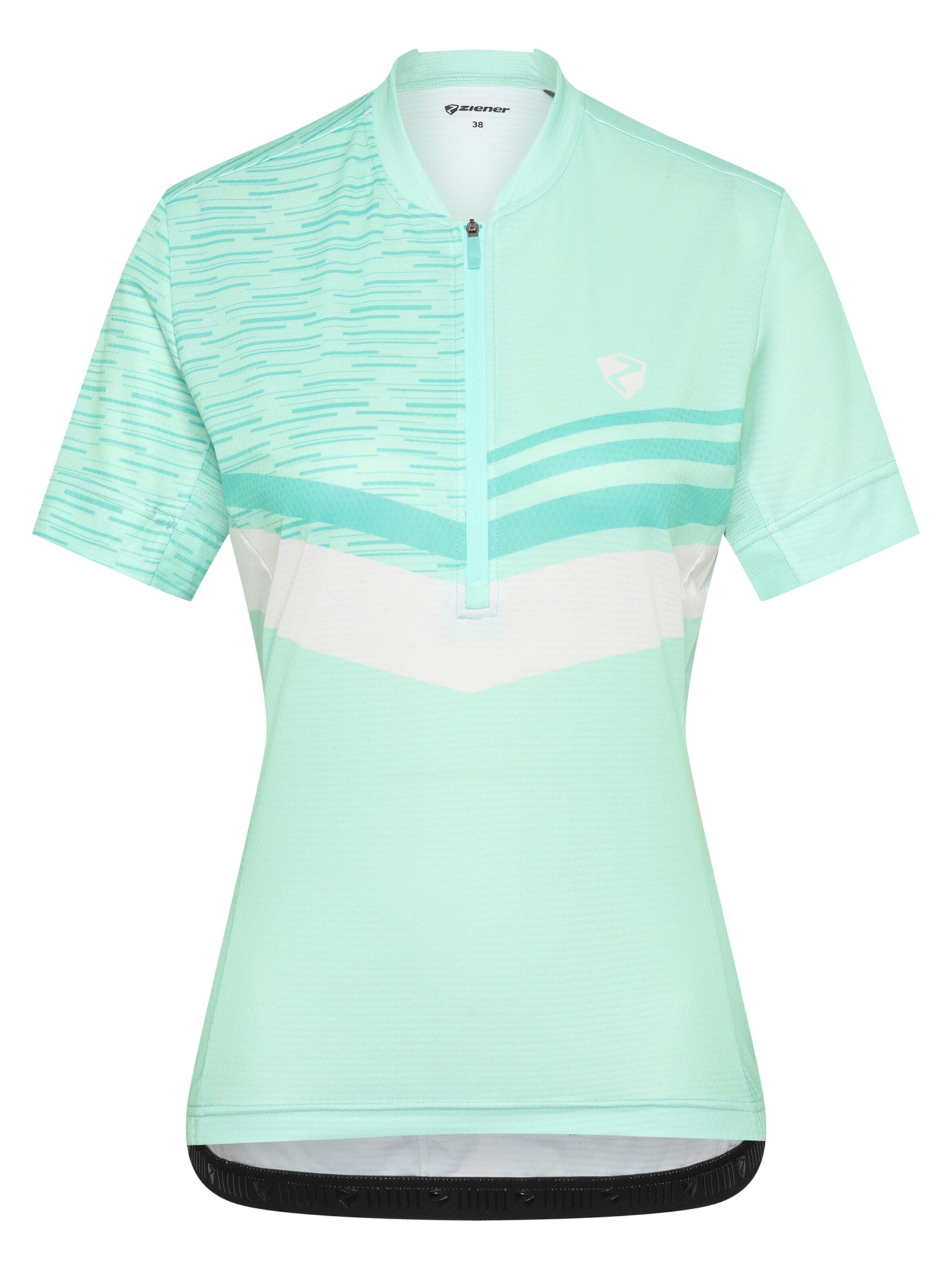 ZIENER Jersey 'Naladia' in Green: front